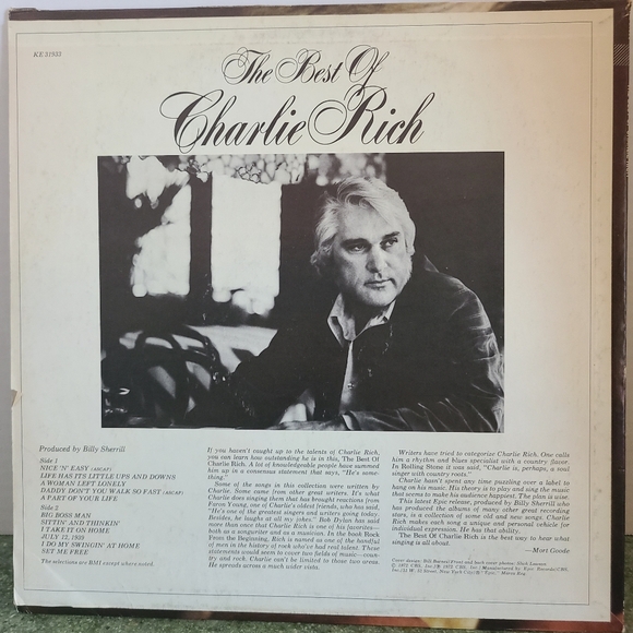 Charlie Rich Vinyl - Picture 2 of 7